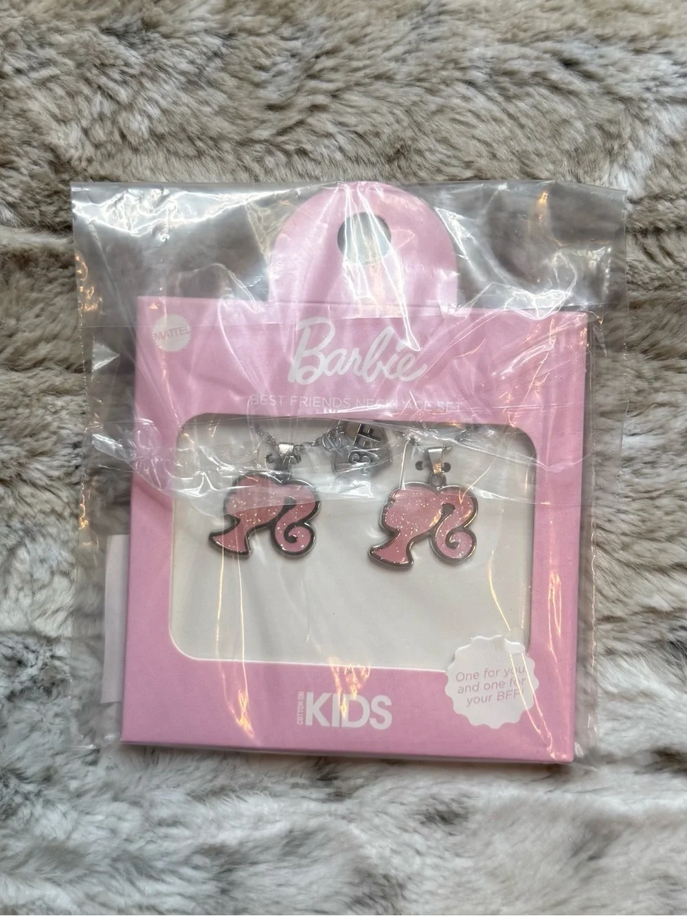 *NWT* Cotton On Kids’ Mattel Barbie Best Friends Necklace Set